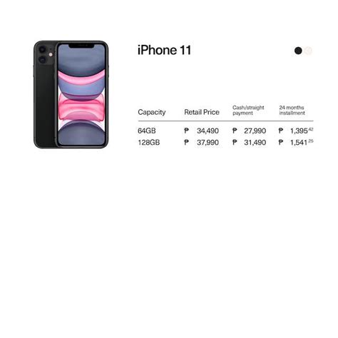 iphone 11 price tacloban|iPhone 11 128GB Black – Power Mac Center.